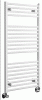Aqualine fürdőszobai radiátor, 450x970 mm, egyenes fehér (ILR94)