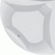 POLYSAN Bermuda kád 165x165x49 sarokkád
