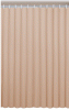 Sapho AQUALINE PVC zuhanyfüggöny, 180x180 cm, bézs