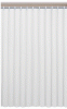 Sapho AQUALINE PVC zuhanyfüggöny, 180x200 cm, fehér
